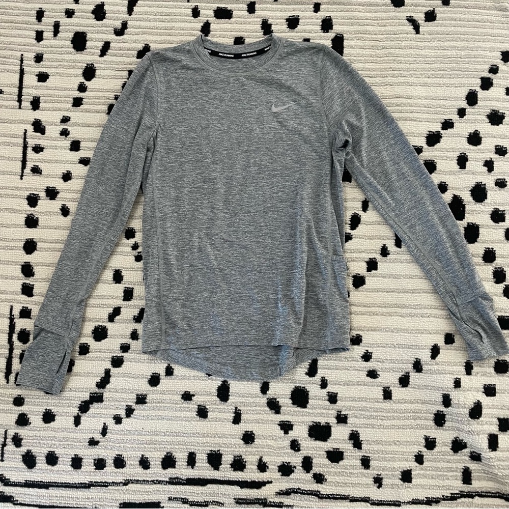 Nike Gray Long Sleeve Shirt